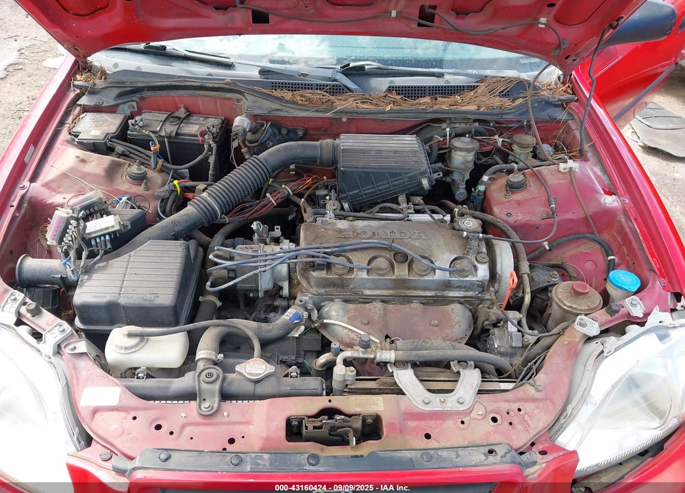 1998 HONDA CIVIC DX VIN: 1HGEJ612XWL008332