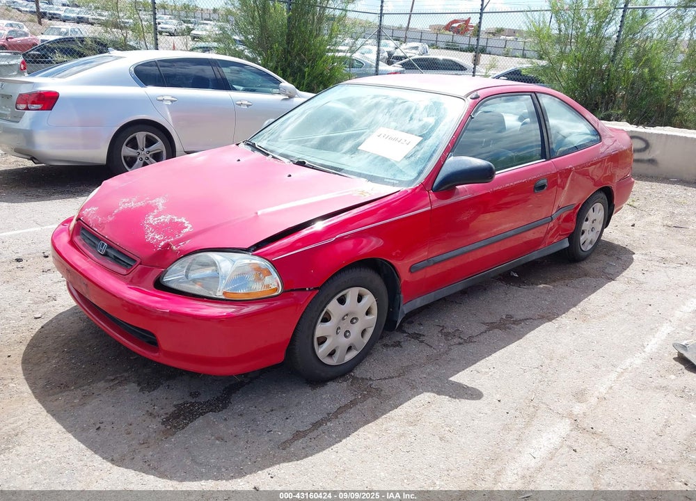 1998 HONDA CIVIC DX VIN: 1HGEJ612XWL008332