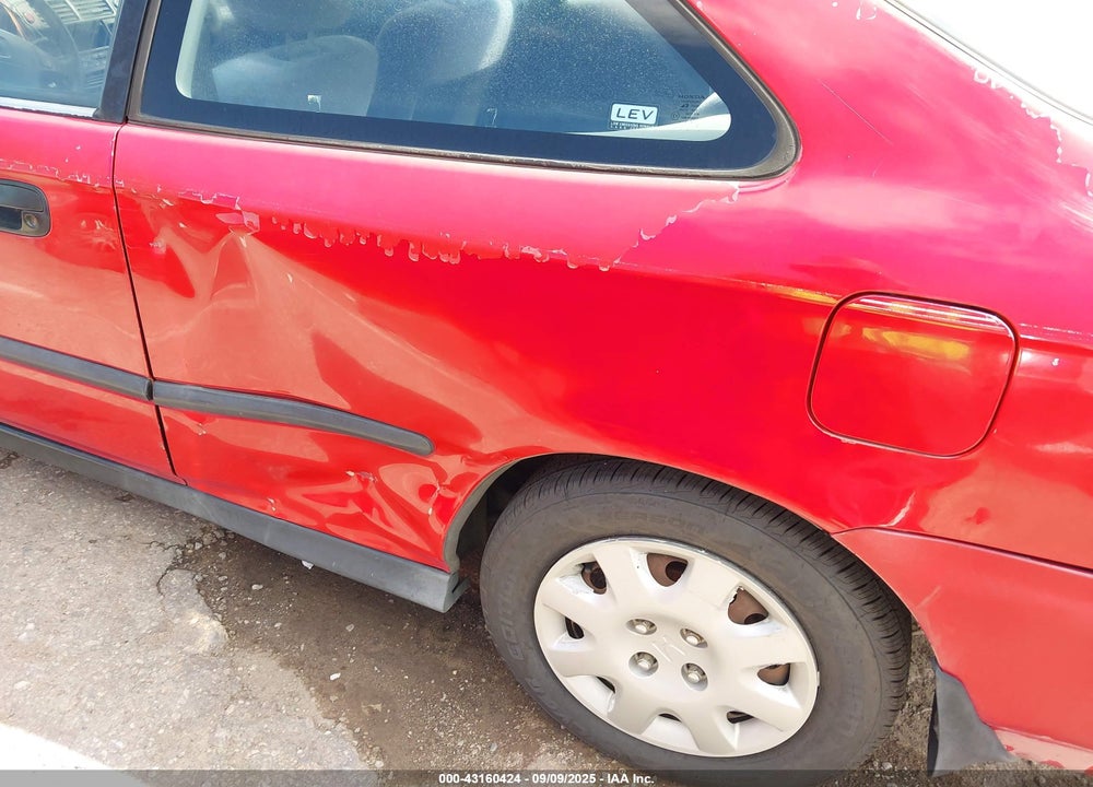1998 HONDA CIVIC DX VIN: 1HGEJ612XWL008332