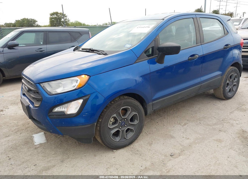 2021 FORD ECOSPORT S VIN: MAJ3S2FE6MC454866
