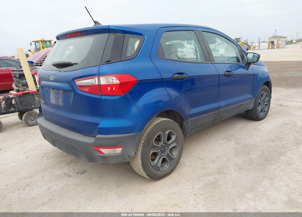 2021 FORD ECOSPORT S VIN: MAJ3S2FE6MC454866