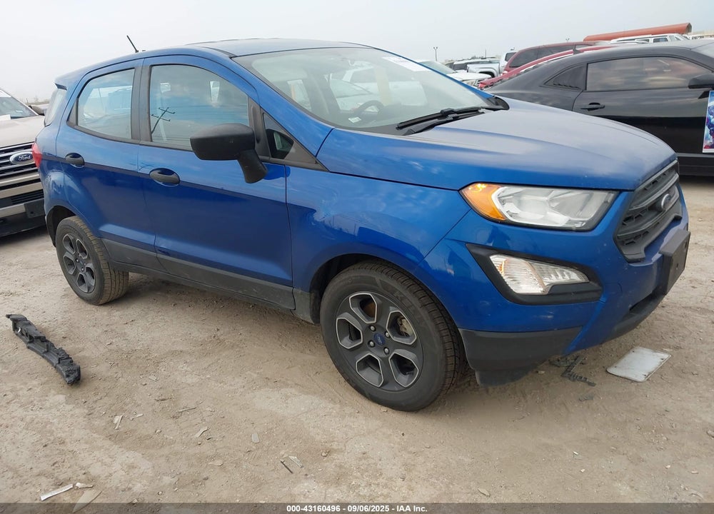 2021 FORD ECOSPORT S VIN: MAJ3S2FE6MC454866