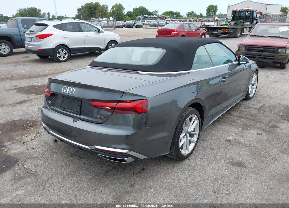 2023 AUDI A5 VIN: WAU4AGF57PN001599