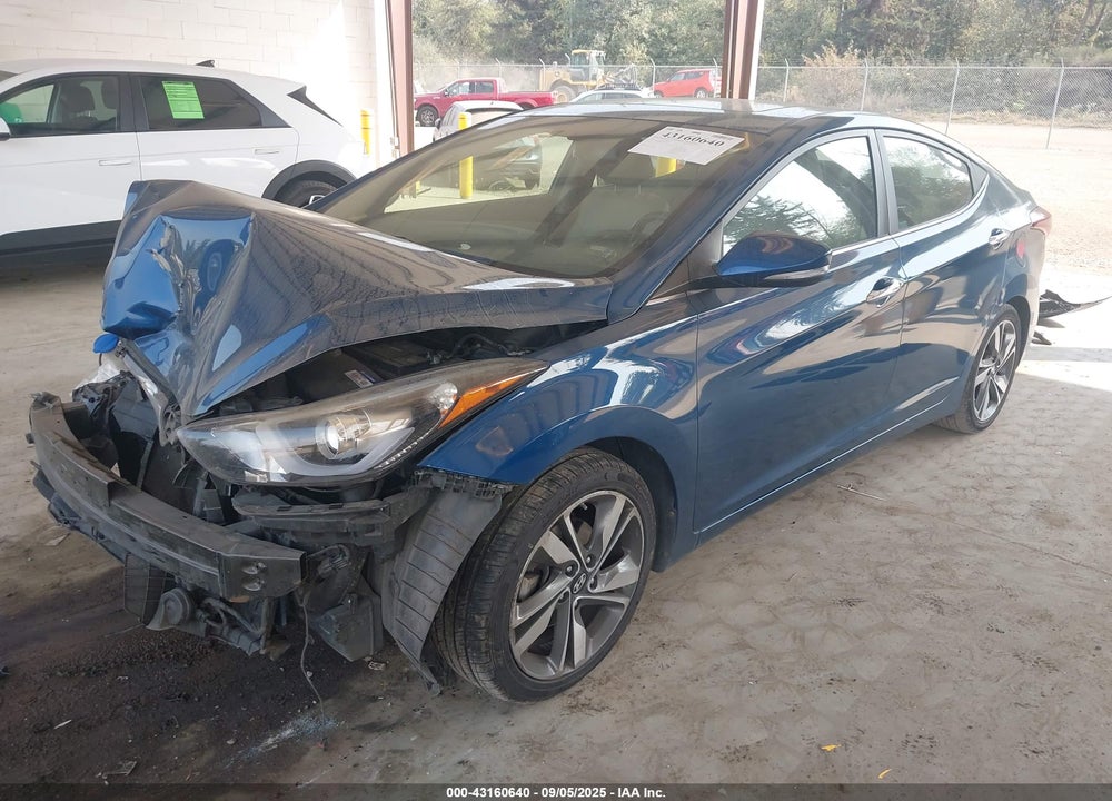 2014 HYUNDAI ELANTRA LIMITED VIN: KMHDH4AE2EU108613