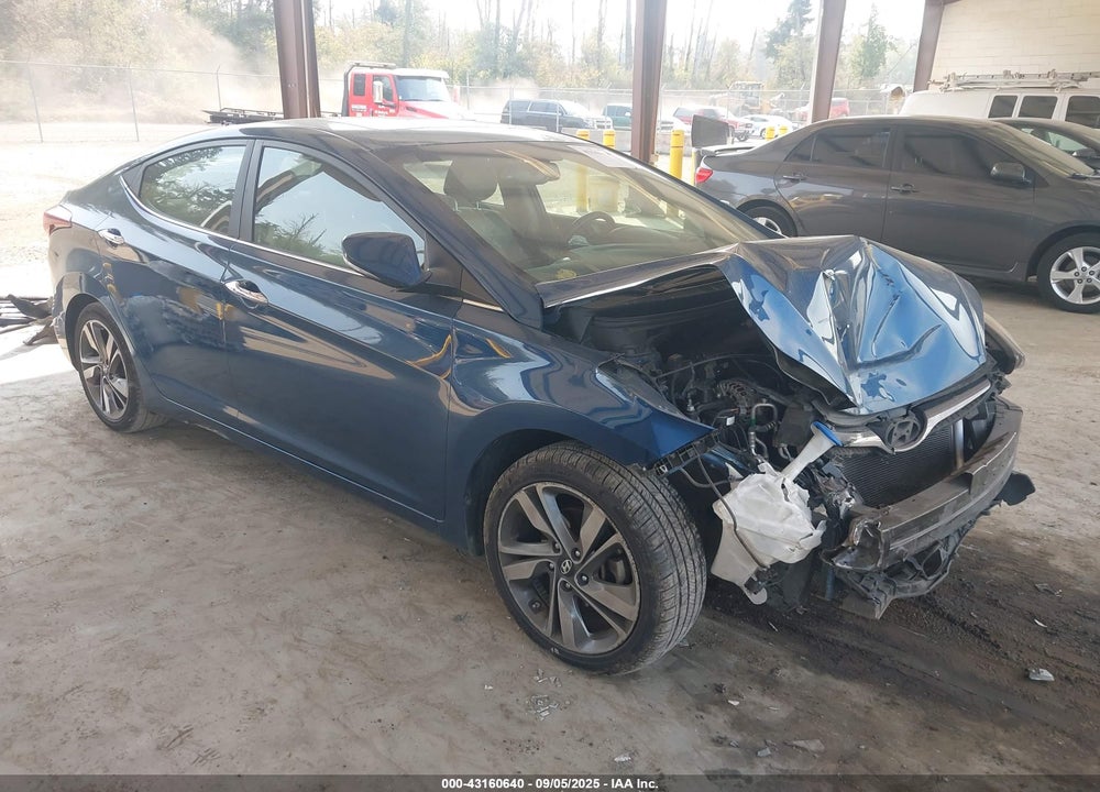 2014 HYUNDAI ELANTRA LIMITED VIN: KMHDH4AE2EU108613