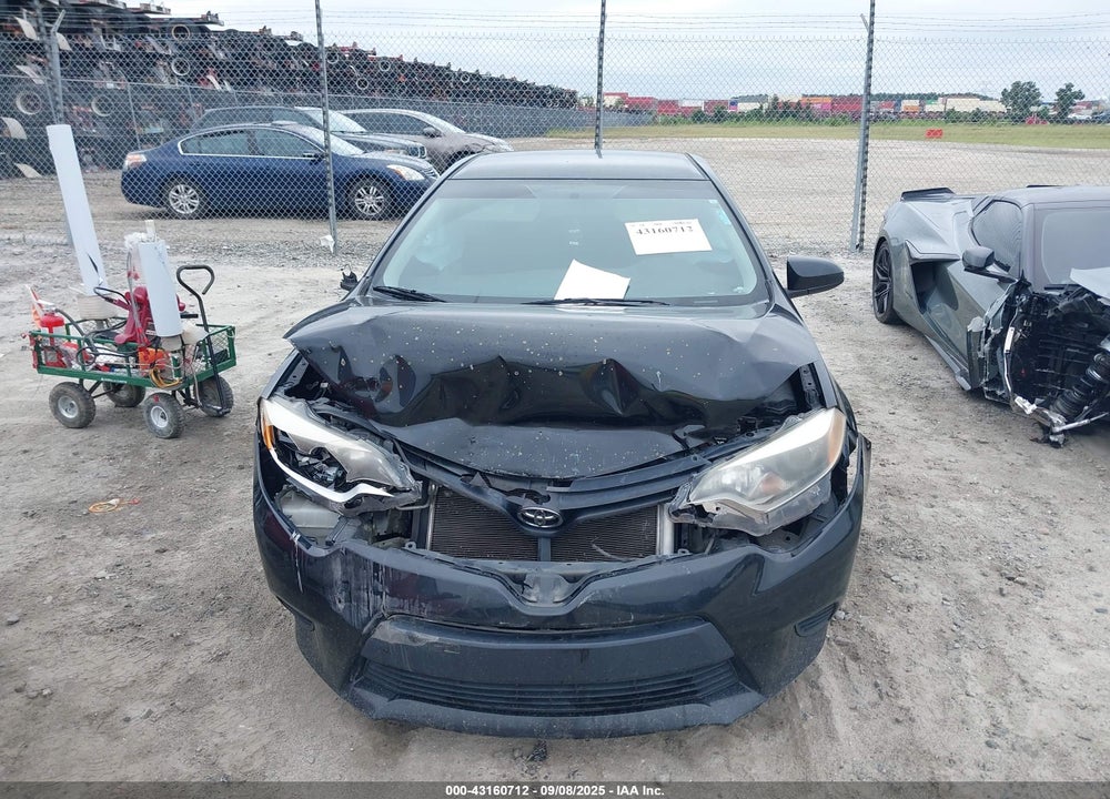 2014 TOYOTA COROLLA L VIN: 2T1BURHE3EC091473