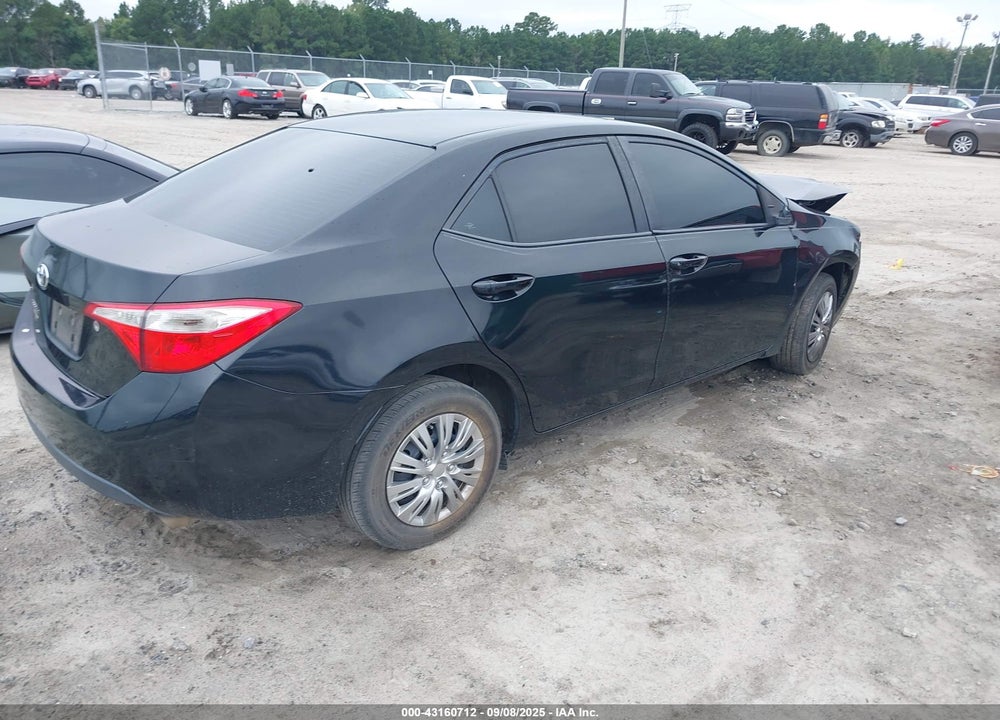 2014 TOYOTA COROLLA L VIN: 2T1BURHE3EC091473