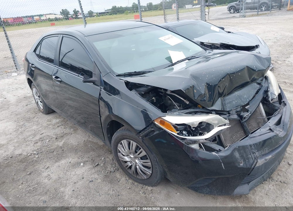 2014 TOYOTA COROLLA L VIN: 2T1BURHE3EC091473