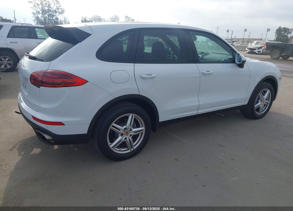 2016 PORSCHE CAYENNE VIN: WP1AA2A21GLA11027