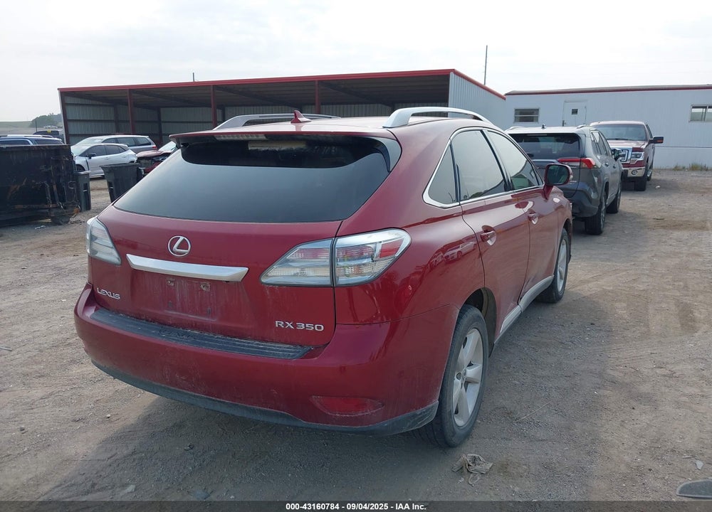 2010 LEXUS RX 350 VIN: 2T2BK1BA8AC035080