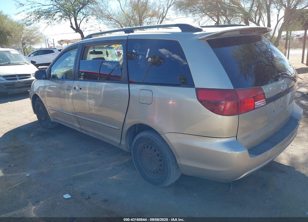 2005 TOYOTA SIENNA CE VIN: 5TDZA23C25S298853