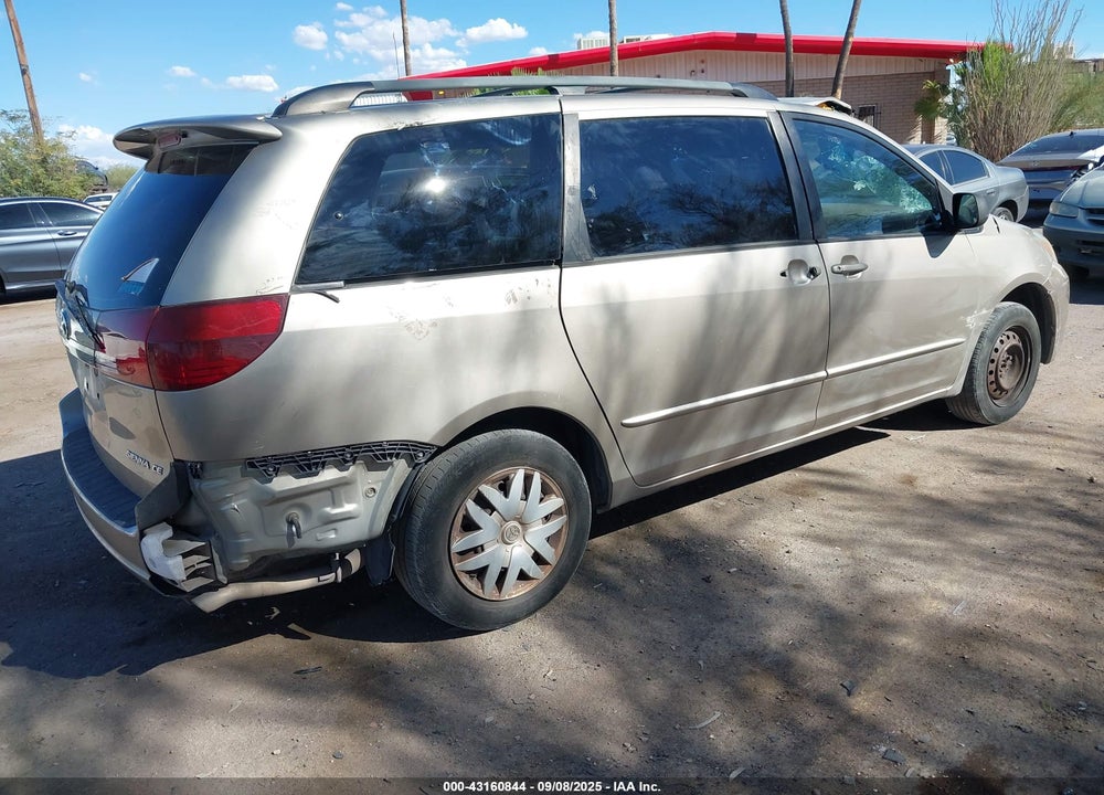 2005 TOYOTA SIENNA CE VIN: 5TDZA23C25S298853