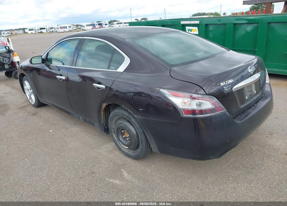 2012 NISSAN MAXIMA VIN: 1N4AA5AP7CC838075