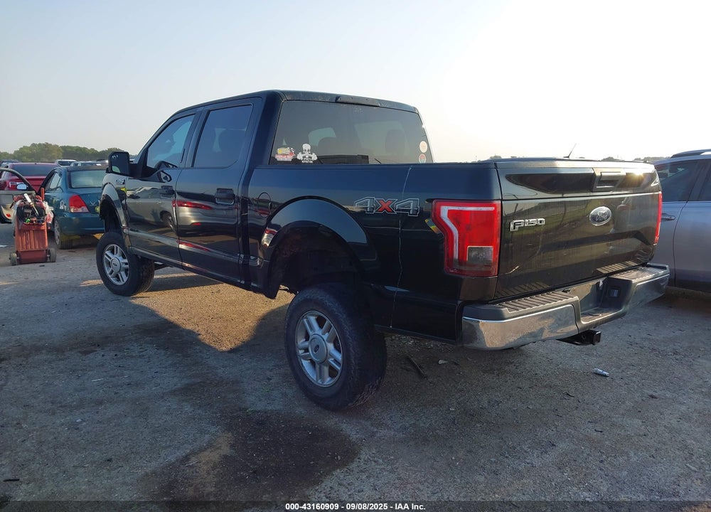2017 FORD F-150 VIN: 1FTEW1EF2HFA12232