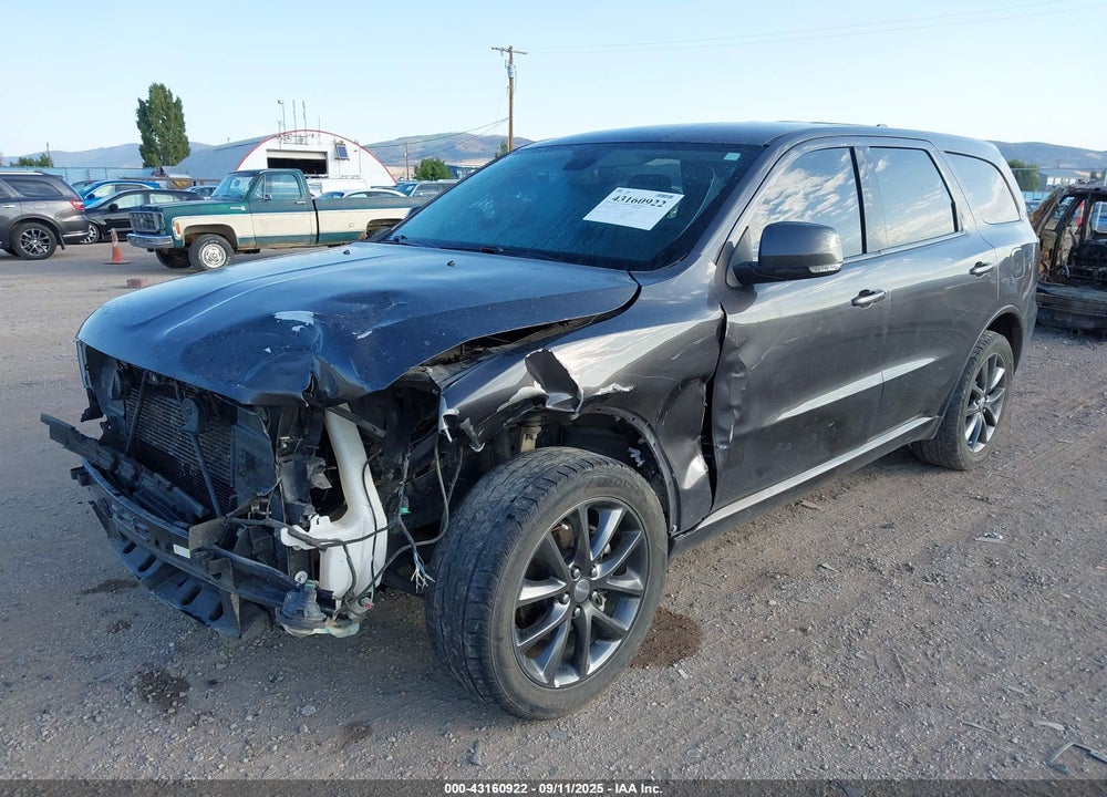 2018 DODGE DURANGO VIN: 1C4RDJDG1JC312482