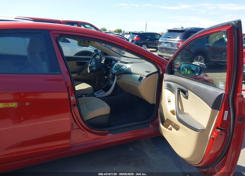 2011 HYUNDAI ELANTRA GLS (ULSAN PLANT) VIN: KMHDH4AE0BU132551