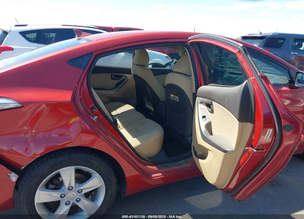 2011 HYUNDAI ELANTRA GLS (ULSAN PLANT) VIN: KMHDH4AE0BU132551