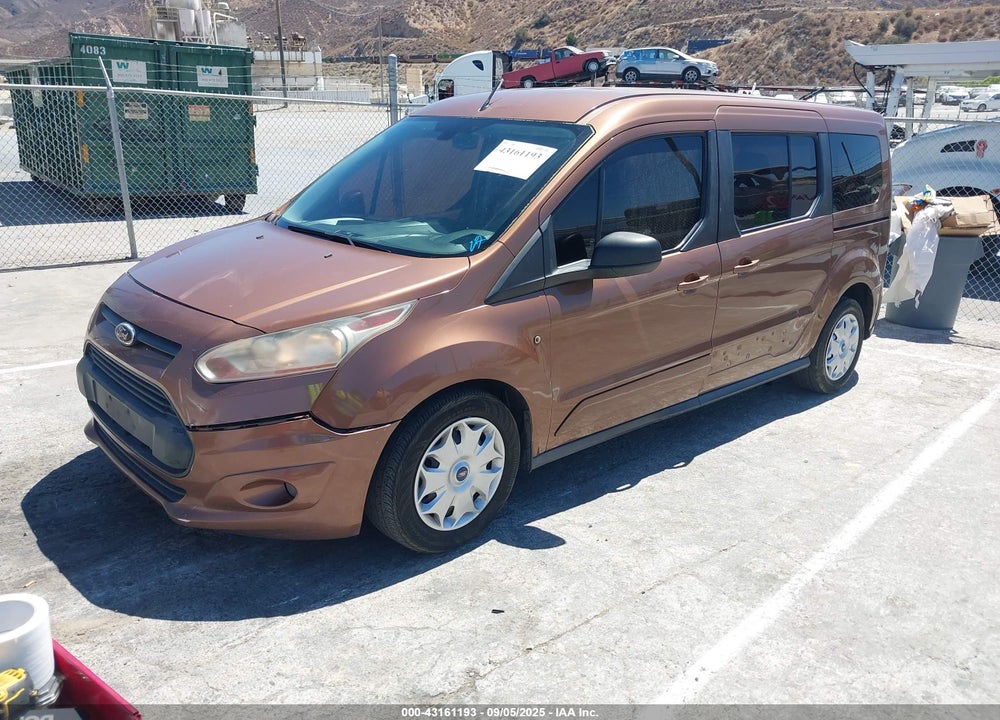 2014 FORD TRANSIT CONNECT XLT VIN: NM0GE9F79E1142855