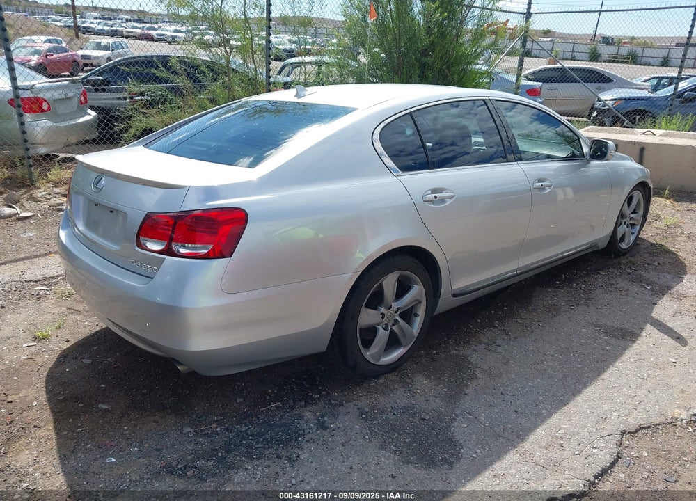 2008 LEXUS GS 350 VIN: JTHBE96S680031187