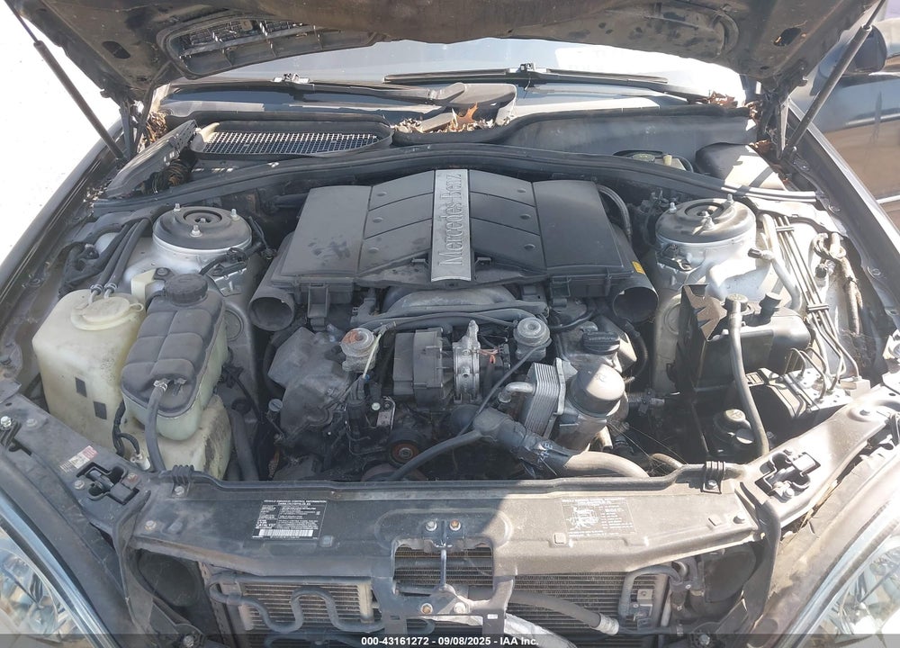 2002 MERCEDES-BENZ S 55 AMG VIN: WDBNG73J22A274178