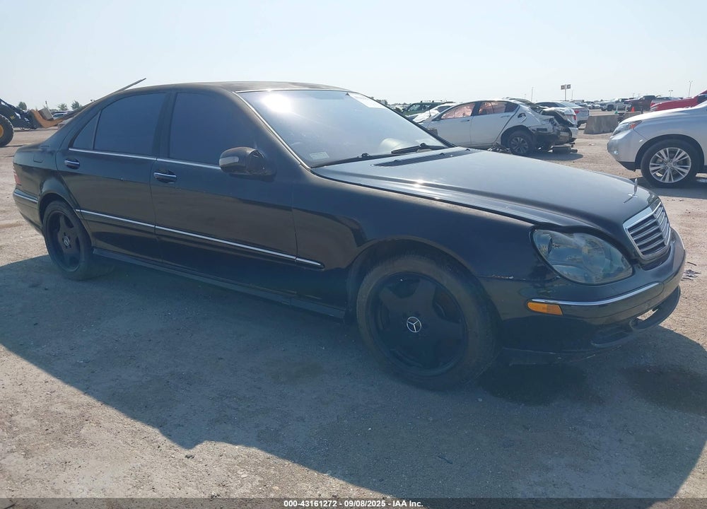 2002 MERCEDES-BENZ S 55 AMG VIN: WDBNG73J22A274178