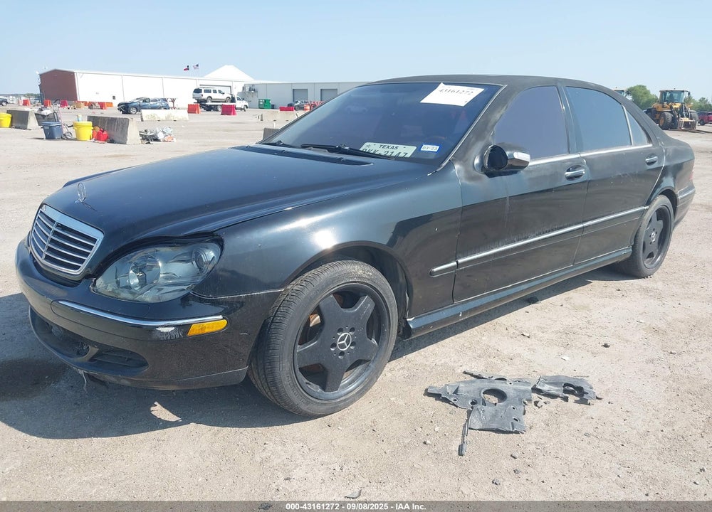 2002 MERCEDES-BENZ S 55 AMG VIN: WDBNG73J22A274178