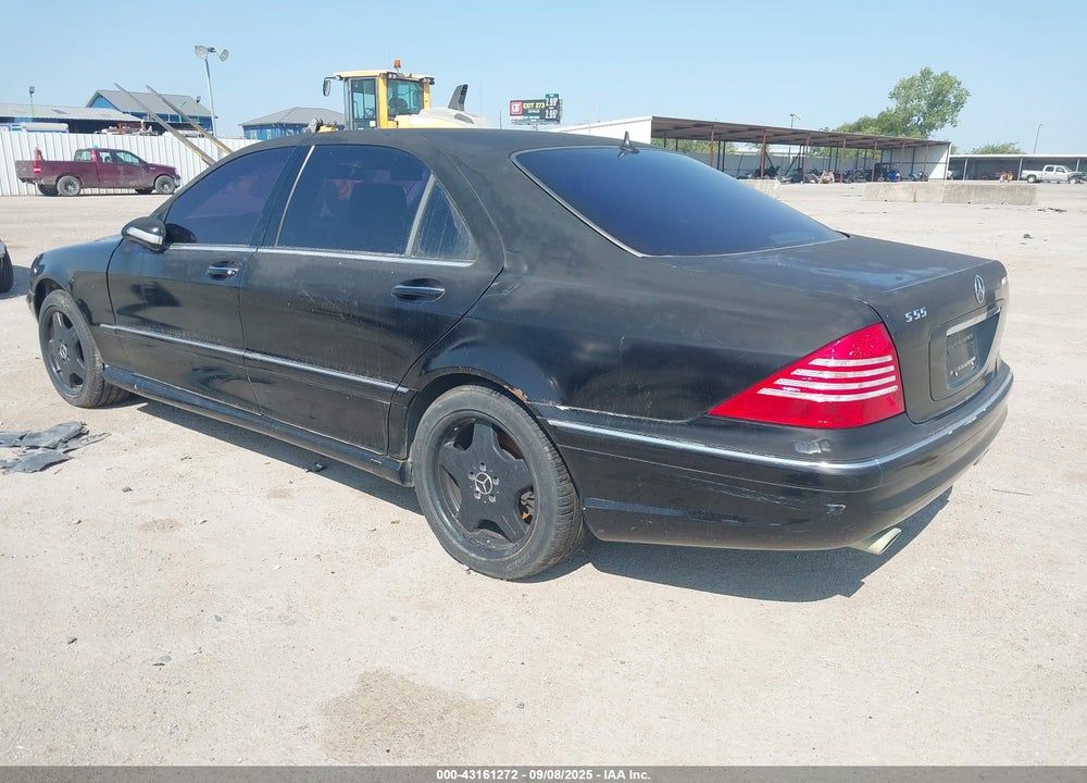 2002 MERCEDES-BENZ S 55 AMG VIN: WDBNG73J22A274178