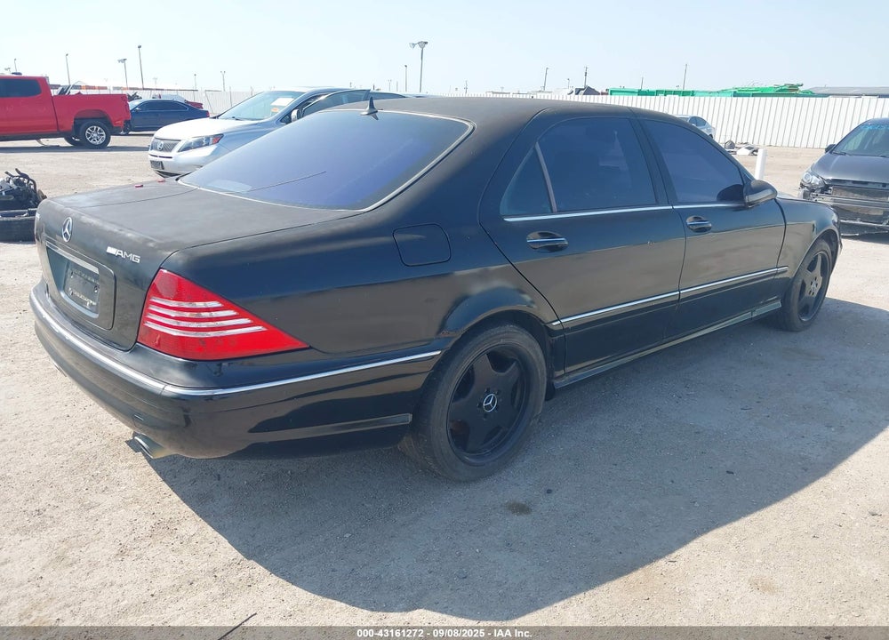 2002 MERCEDES-BENZ S 55 AMG VIN: WDBNG73J22A274178