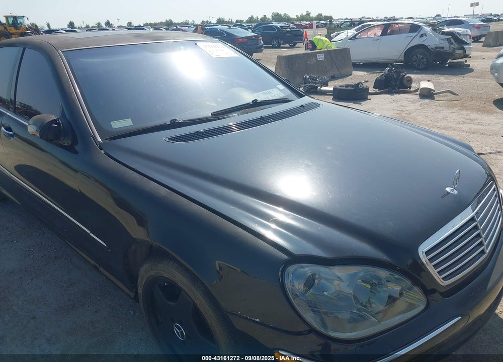 2002 MERCEDES-BENZ S 55 AMG VIN: WDBNG73J22A274178