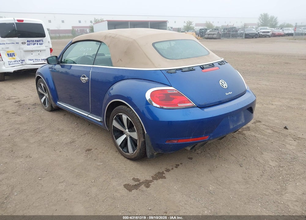 2013 VOLKSWAGEN BEETLE 2.0T VIN: 3VW7T7AT7DM824679