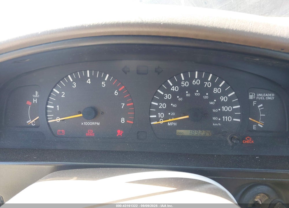 2000 TOYOTA TACOMA PRERUNNER VIN: 4TANM92N7YZ657355