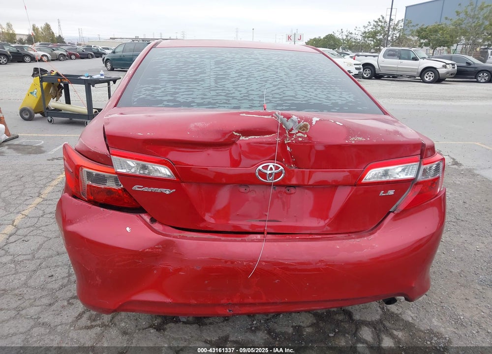 2012 TOYOTA CAMRY VIN: 4T4BF1FK9CR212044
