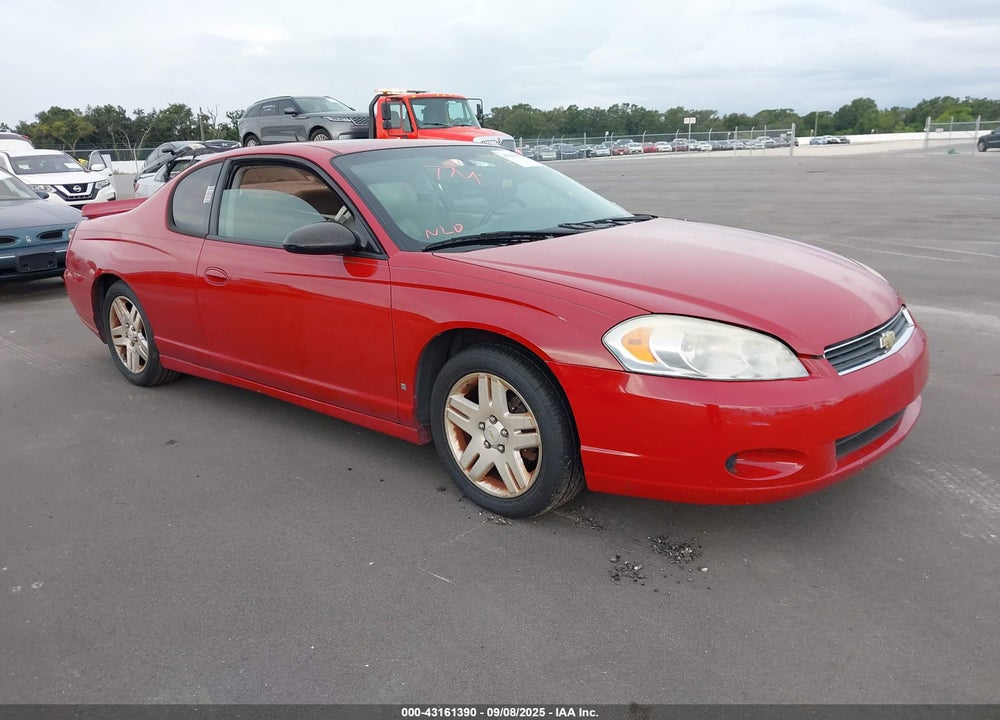 2007 CHEVROLET MONTE CARLO LT VIN: 2G1WK15K079247189
