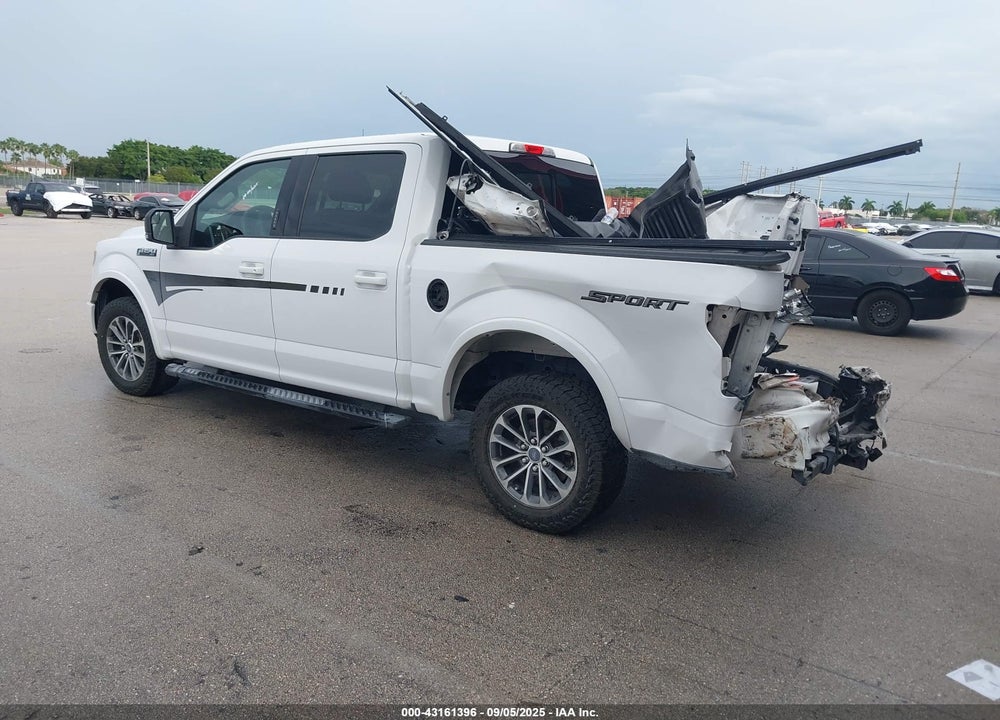 2020 FORD F-150 VIN: 1FTEW1CP5LKD23908