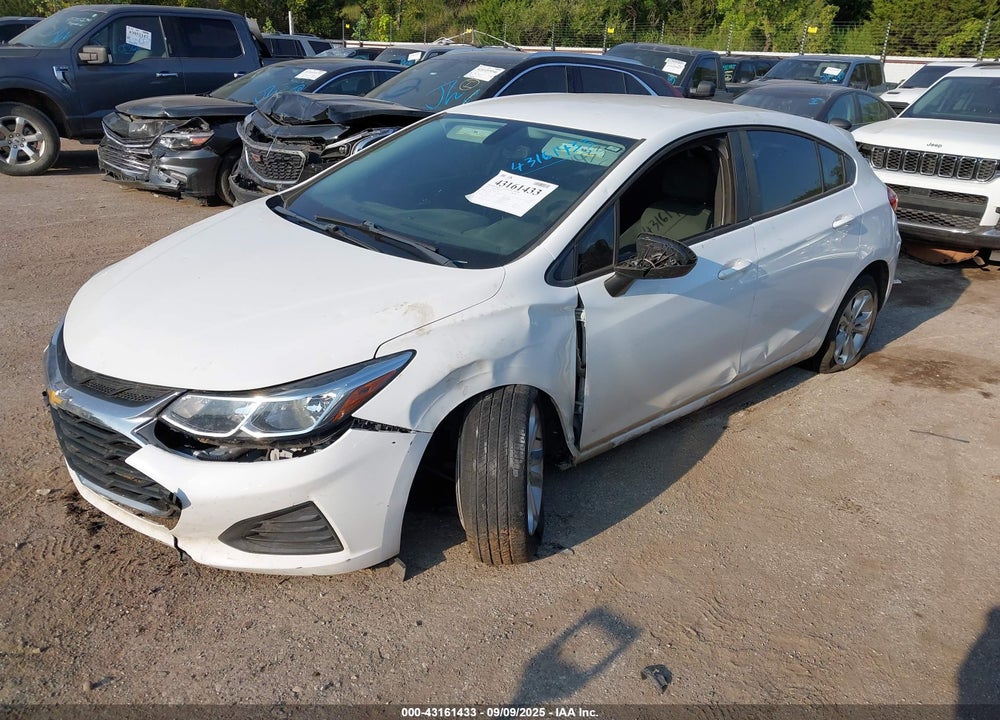2019 CHEVROLET CRUZE VIN: 3G1BC6SM9KS567718