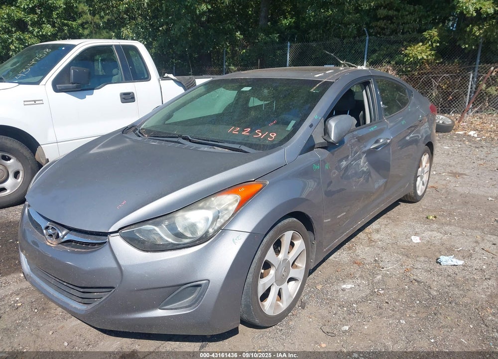 2011 HYUNDAI ELANTRA VIN: KMHDH4AE7BU122518