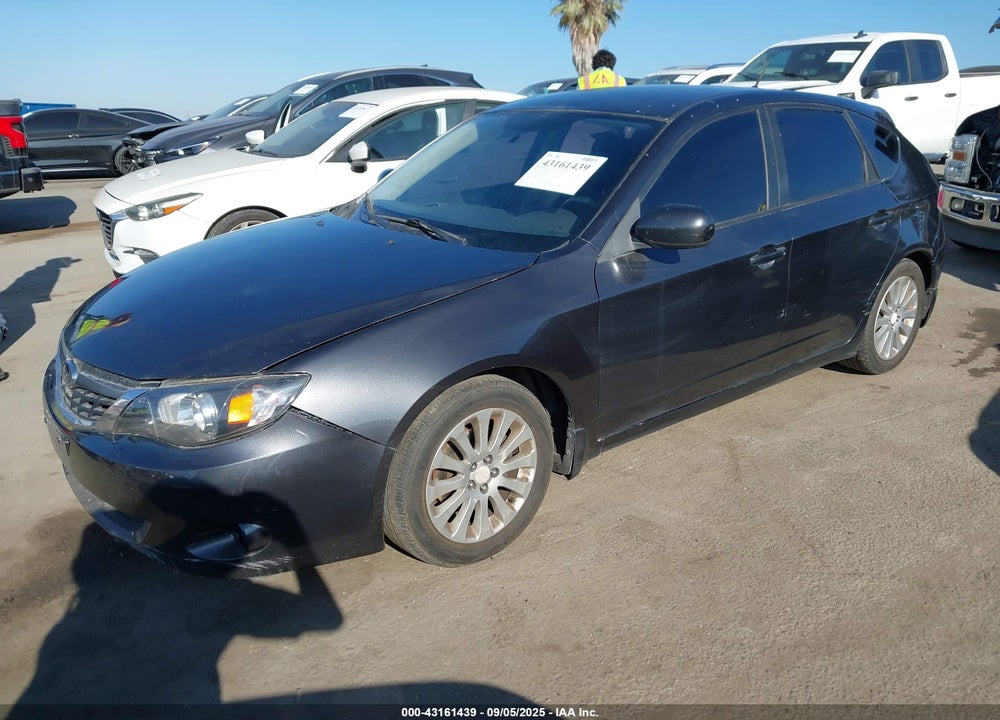 2008 SUBARU IMPREZA 2.5I VIN: JF1GH61638H814336
