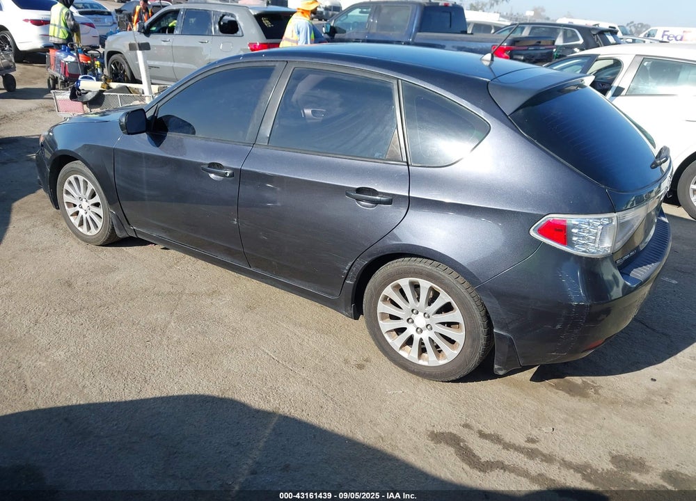 2008 SUBARU IMPREZA 2.5I VIN: JF1GH61638H814336