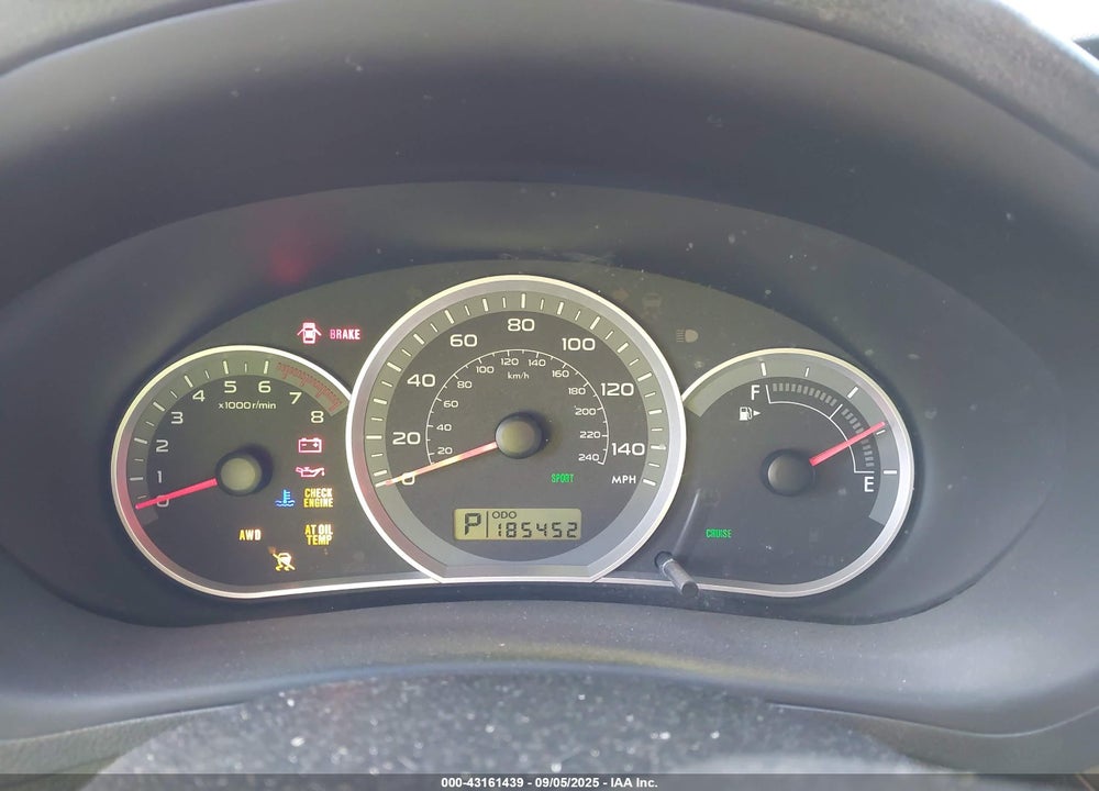2008 SUBARU IMPREZA 2.5I VIN: JF1GH61638H814336