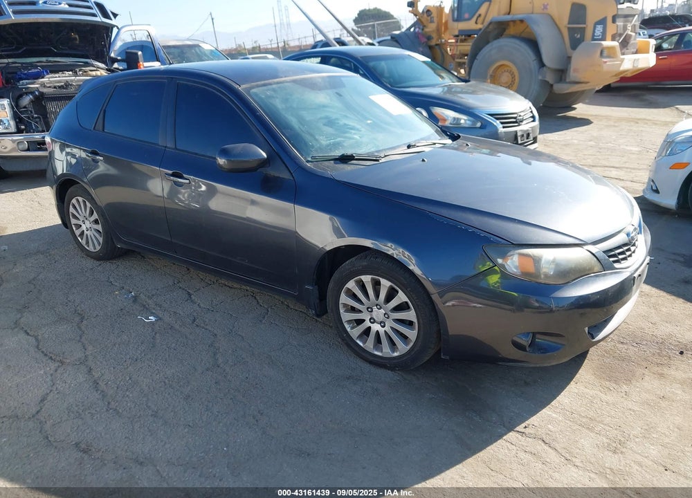 2008 SUBARU IMPREZA 2.5I VIN: JF1GH61638H814336