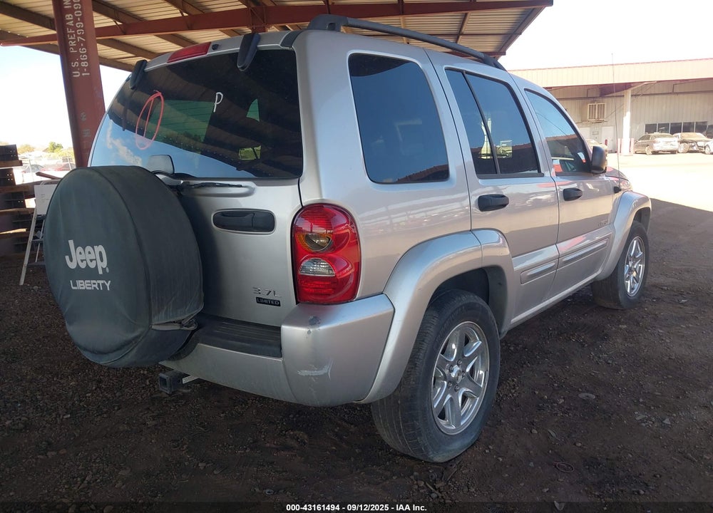 2004 JEEP LIBERTY LIMITED EDITION VIN: 1J4GK58K34W101509