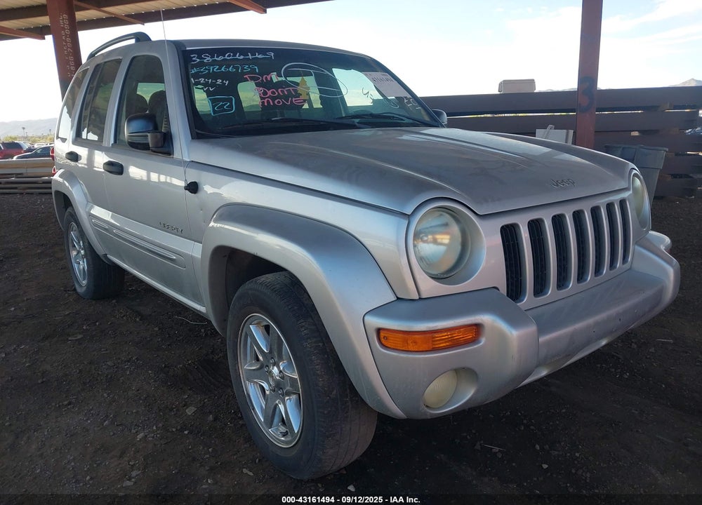 2004 JEEP LIBERTY LIMITED EDITION VIN: 1J4GK58K34W101509