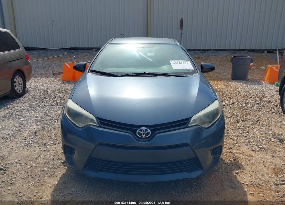 2014 TOYOTA COROLLA LE VIN: 2T1BURHE5EC216845