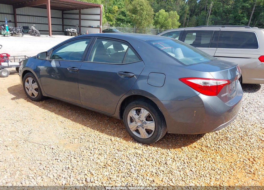2014 TOYOTA COROLLA LE VIN: 2T1BURHE5EC216845