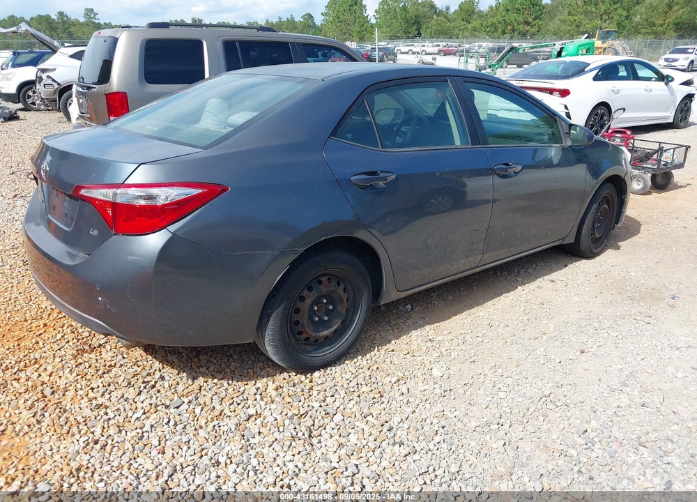 2014 TOYOTA COROLLA LE VIN: 2T1BURHE5EC216845
