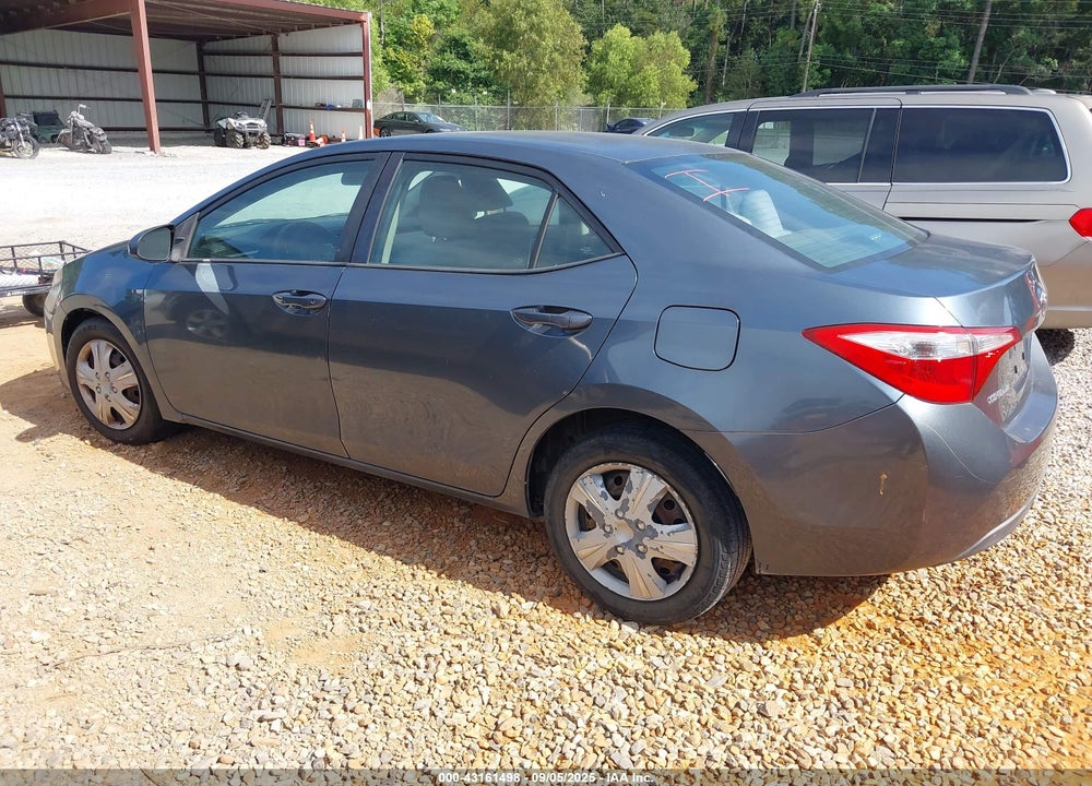 2014 TOYOTA COROLLA LE VIN: 2T1BURHE5EC216845