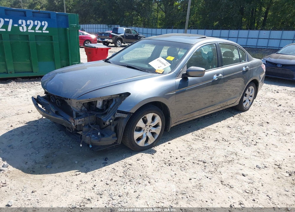 2008 HONDA ACCORD 3.5 EX-L VIN: 1HGCP36848A026468