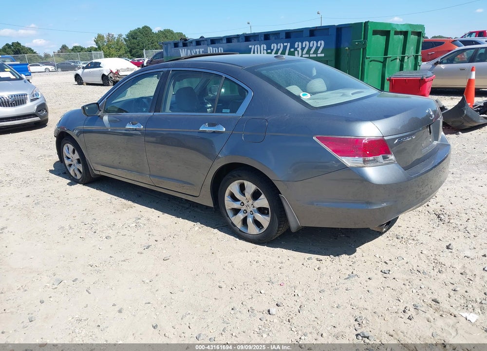 2008 HONDA ACCORD 3.5 EX-L VIN: 1HGCP36848A026468