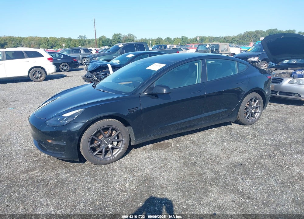2021 TESLA MODEL 3 LONG RANGE DUAL MOTOR ALL-WHEEL DRIVE VIN: 5YJ3E1EB0MS055867