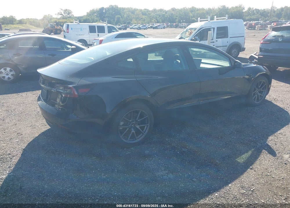 2021 TESLA MODEL 3 LONG RANGE DUAL MOTOR ALL-WHEEL DRIVE VIN: 5YJ3E1EB0MS055867